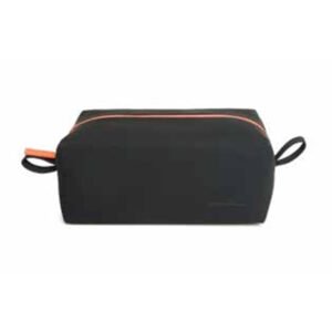 Black Rubberised Wash Bag