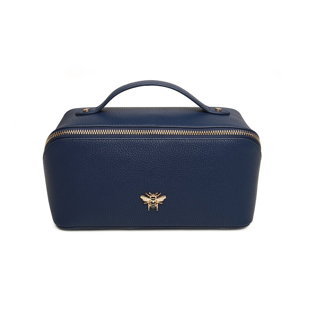 Navy - Mini Train Case